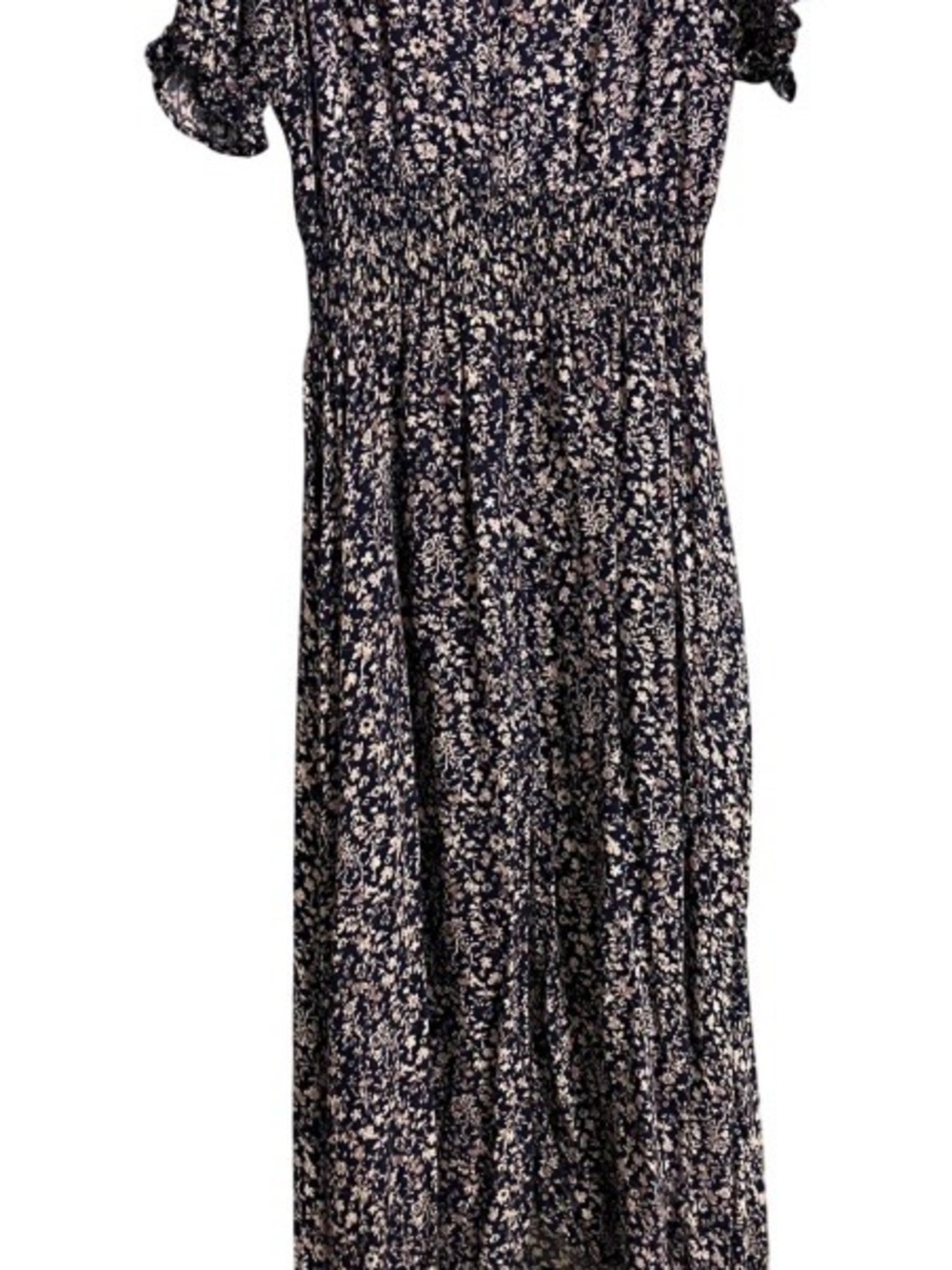 Baltic Born Navy Floral Maxi Dress